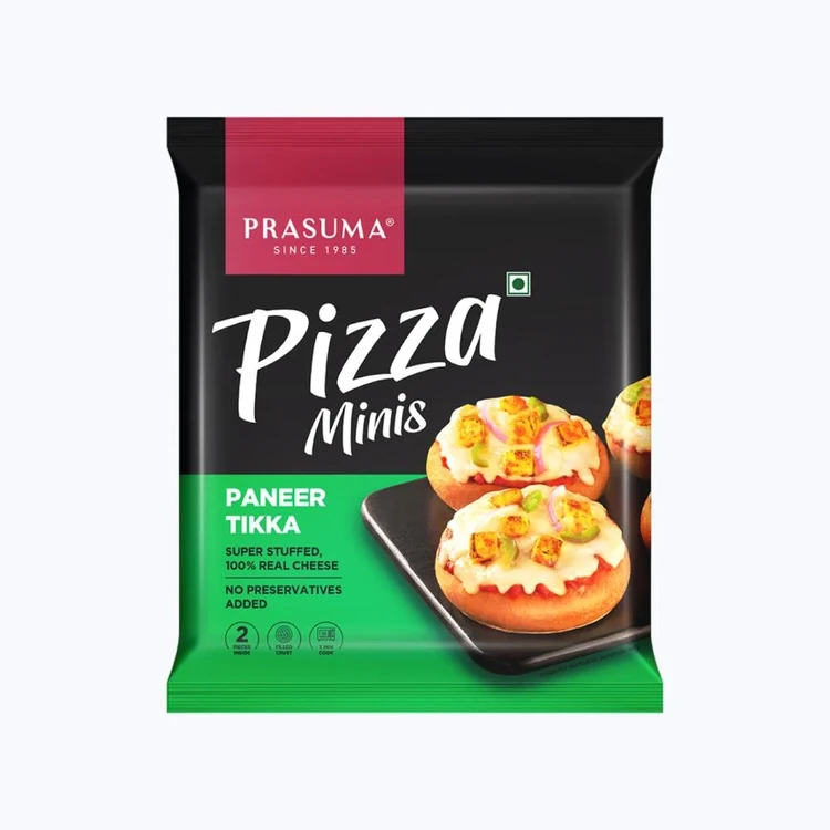 Prasuma Paneer Tikka Pizza Minis