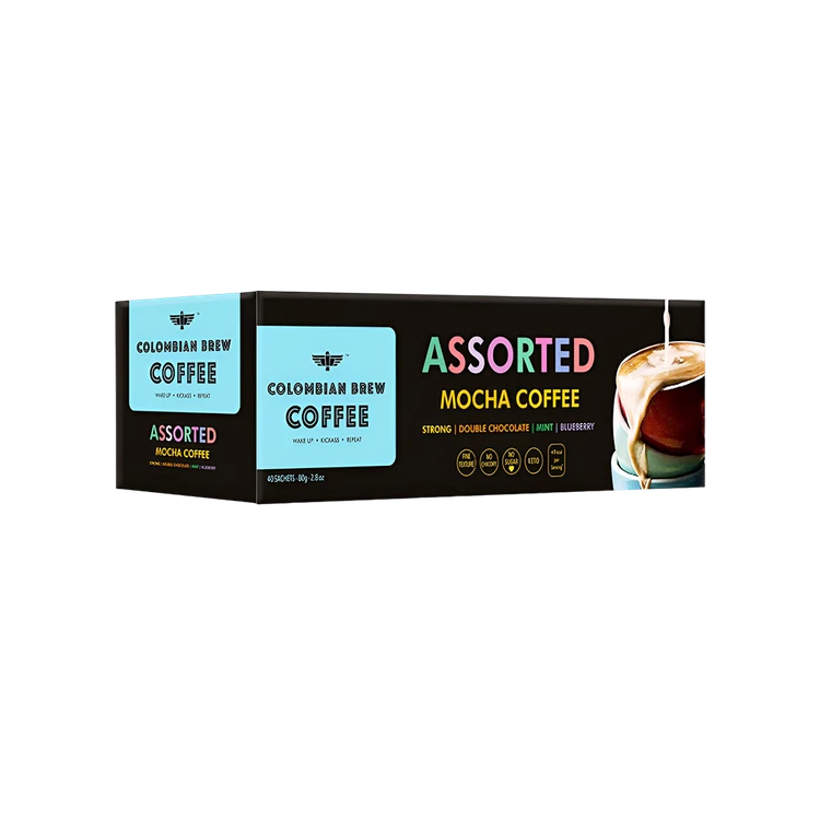 Colombian Brew Coffee Assorted Mocha Instant Coffee
