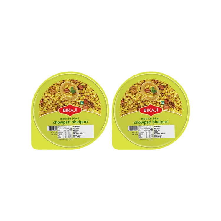 Bikaji Mobile Chowpati Bhelpuri - Pack of 2