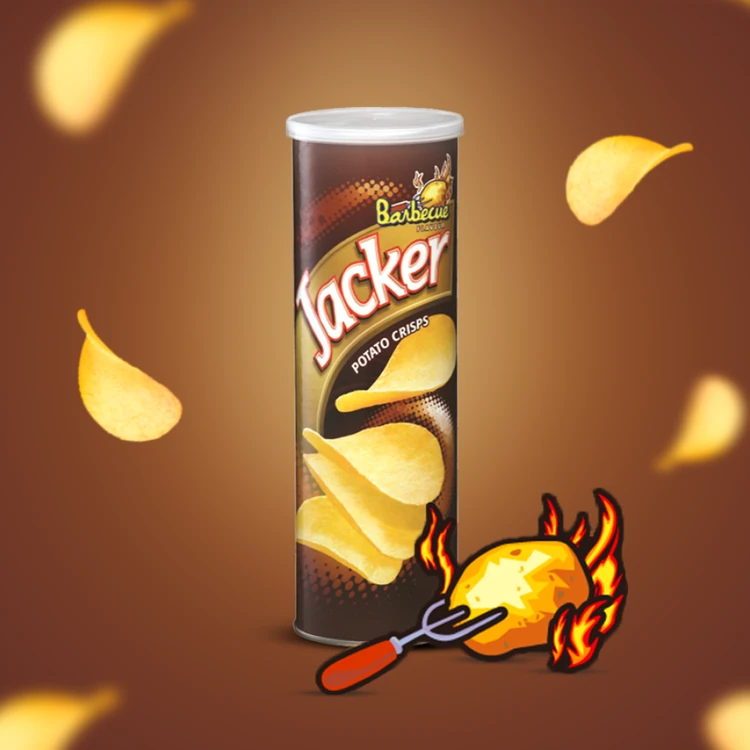 Jacker Barbecue Potato Crisps
