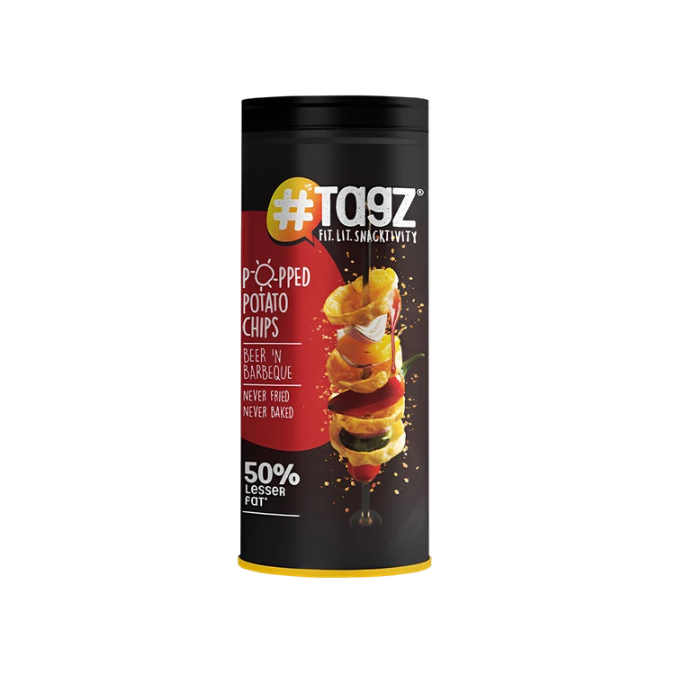 Tagz Beer n Barbeque Campin Popped Chips