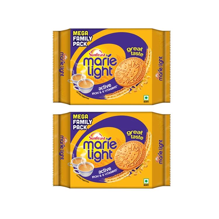 Sunfeast Marie Light Active Marie Biscuits 956 g - Pack of 2