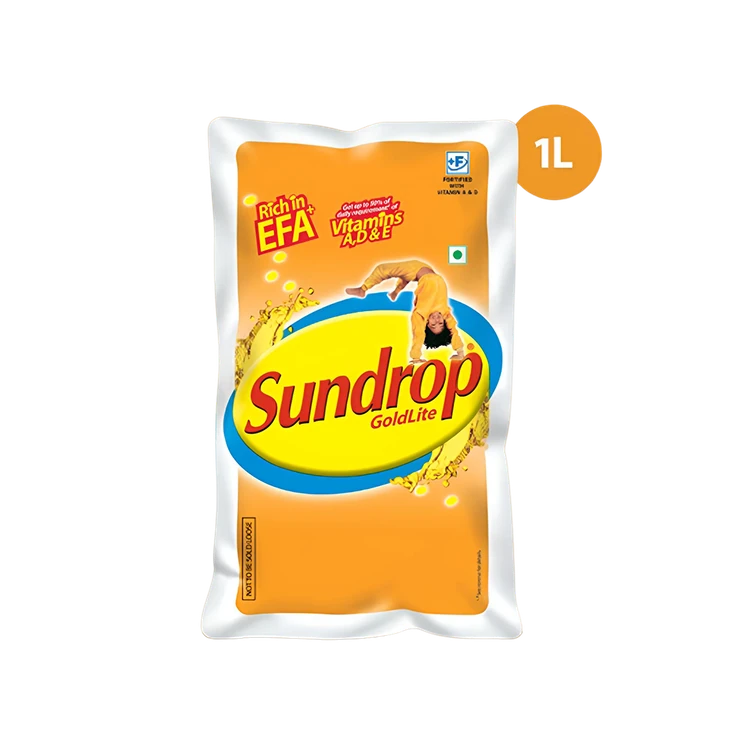 Sundrop GoldLite Refined Edible Oil (Aduge Enne)