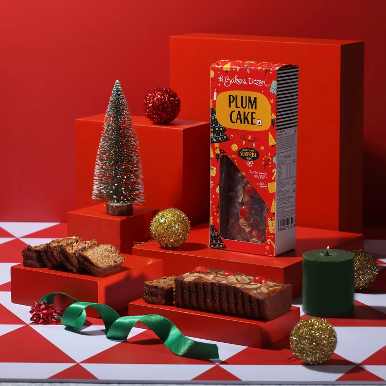 The Baker's Dozen Plum Cake (Contains Egg)