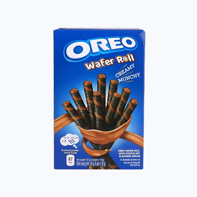 Oreo Chocolate Wafer Roll (Creamy & Munchy)