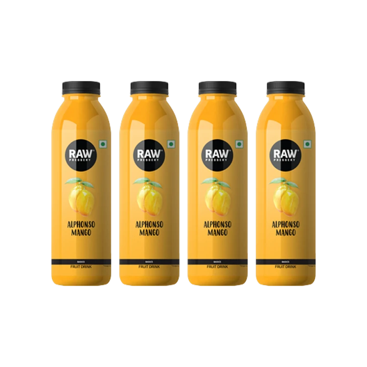 Raw Pressery Alphonso Mango Mango Drink - Pack of 4