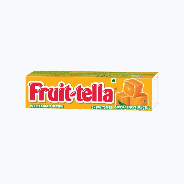 Fruittella Orange Flavour Chewy Toffee