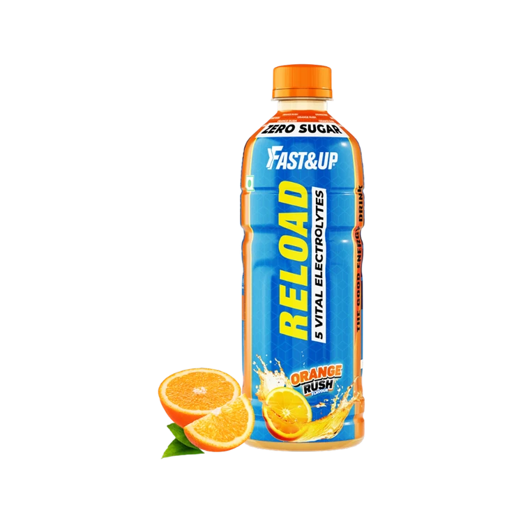 Fast&Up Reload 5 Vital Electrolytes Sports Drink (Orange Rush)