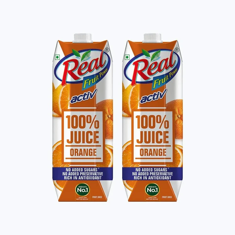 Real Activ Orange Juice - Pack of 2