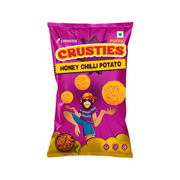 Cornitos Crusties Puffs Honey Chilli Potato Flavour