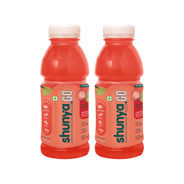 Shunya GO Mixed Fruit Mania Juice - Pack of 2