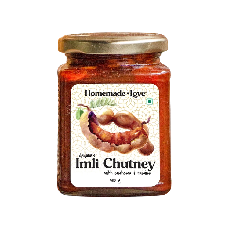 Homemade Love Imli Chutney with Cashews & Raisins