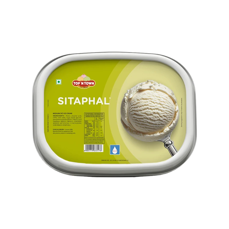 Top N Town Sitaphal Ice Cream Tub