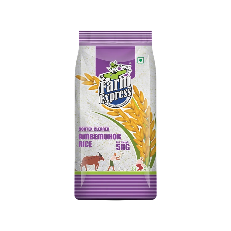 Farm Express Ambemohar Rice (Short Grain) (Ambemohar Akki)
