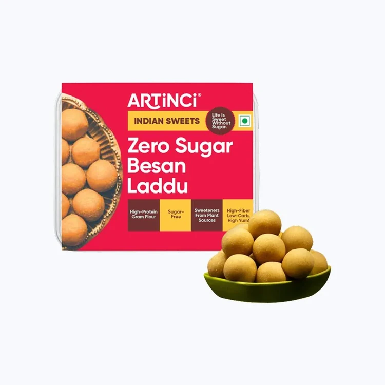 Sugar Free Besan Laddu by Artinci