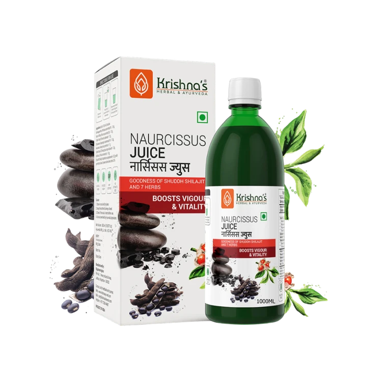 Krishna's Herbal & Ayurveda Naurcissus Herbal Juice