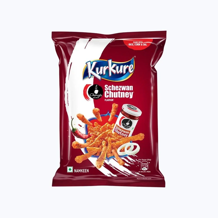 Kurkure Schezwan Chutney Crisps