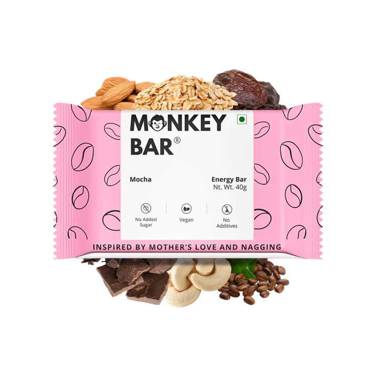 Monkey Bar Mocha Energy Bar
