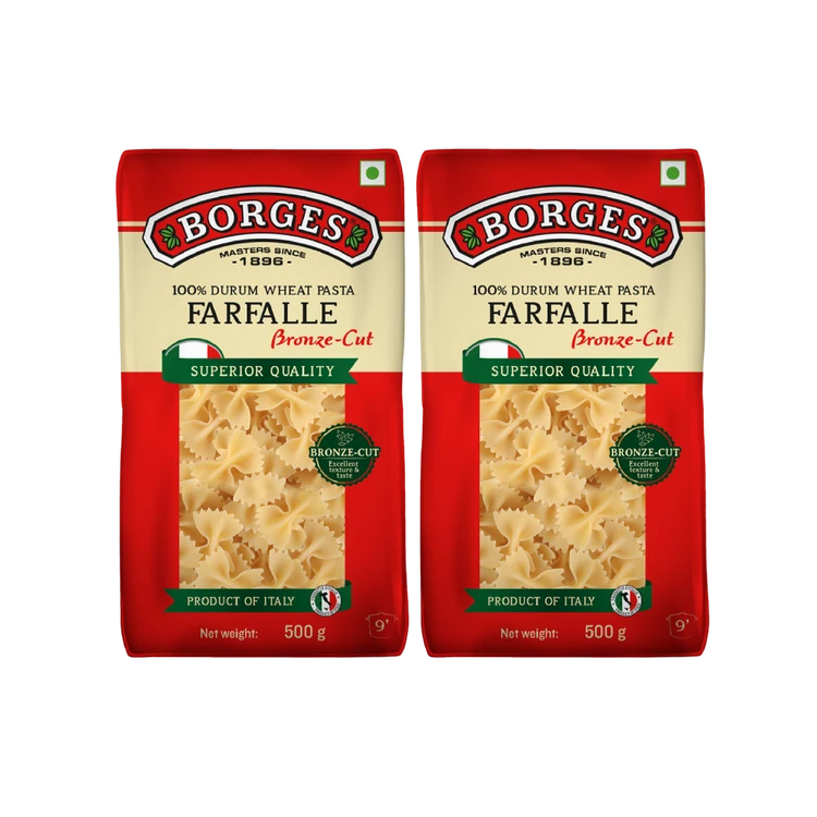 Borges Farfalle Pasta - Pack of 2