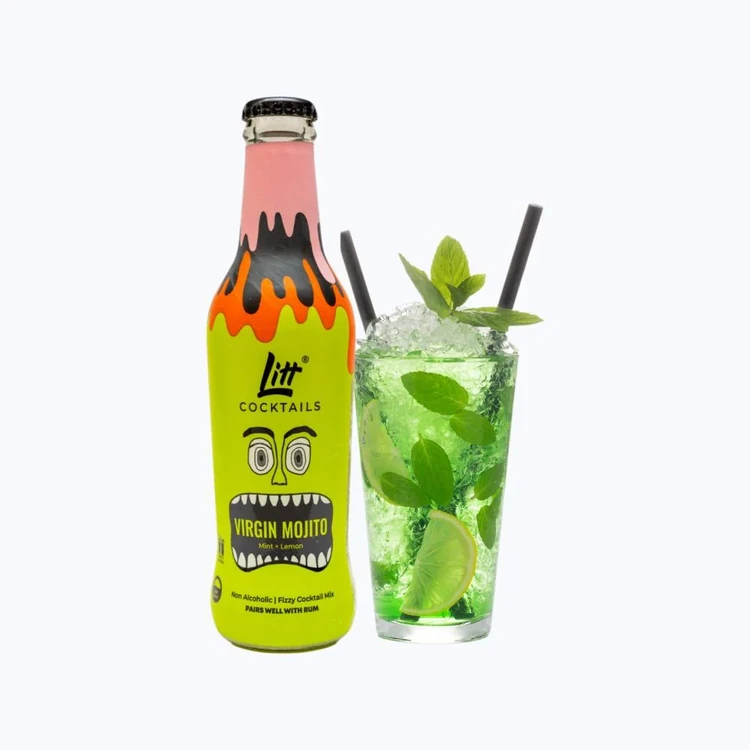 Litt Cocktails Virgin Mojito Fizzy Cocktail Mix