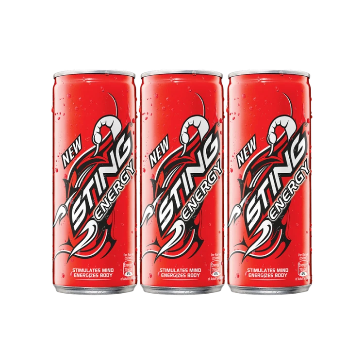 Sting Energy Drink - Pack of 3