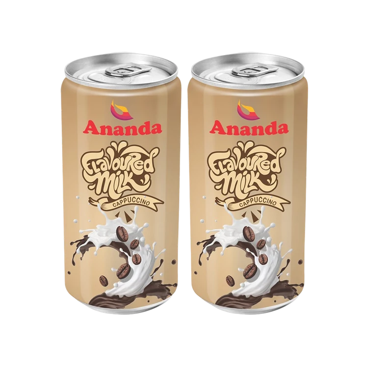Ananda Cappuccino Flavoured Milk - Pack of 2