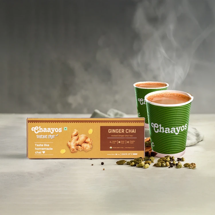 Chaayos Instant Tea Premix (Ginger)