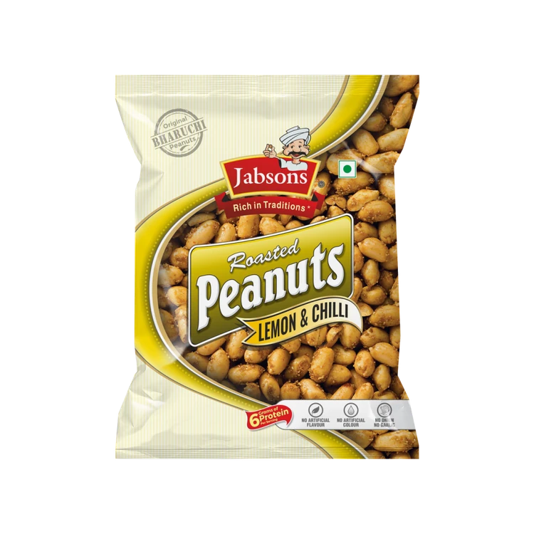 Jabsons Lemon & Chilli Roasted Peanuts