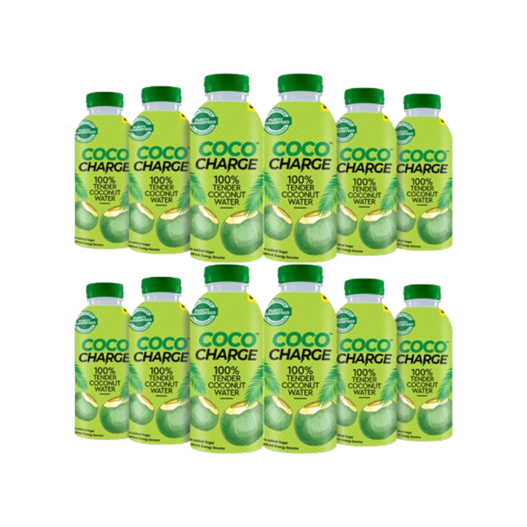 Wow! Coco Charge 100% Tender Coconut Water - Pack of 2