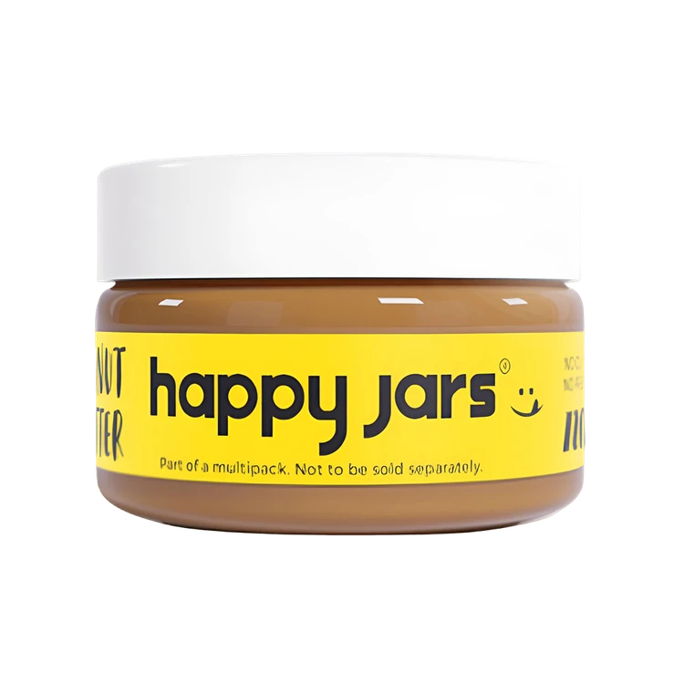 Happy Jars Jaggery Crunchy Peanut Butter