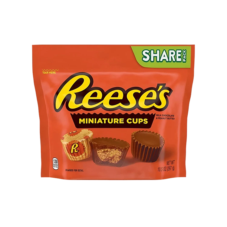 Reese's Miniature Chocolate Cups - Milk and Peanut Butter