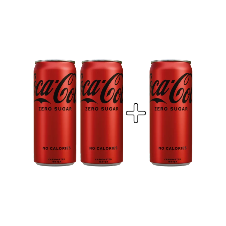 Coca-Cola Zero Sugar Diets & Lights - Buy 2 Get 1 Free