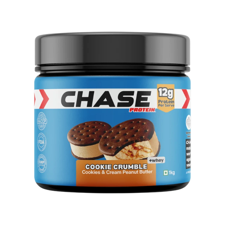 Chase Protein Cookie Crumble Creamy Peanut Butter