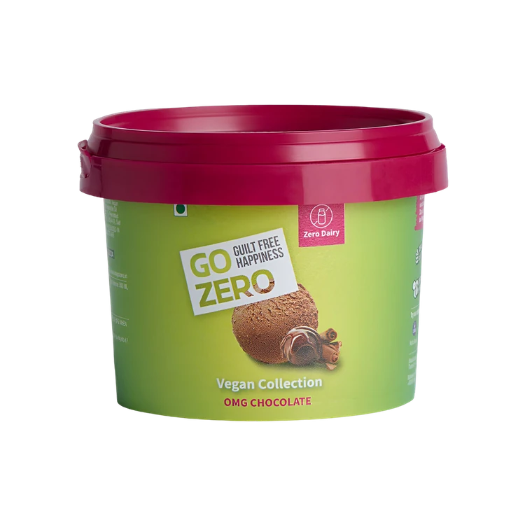 Go Zero Omg Chocolate Ice Cream Tub