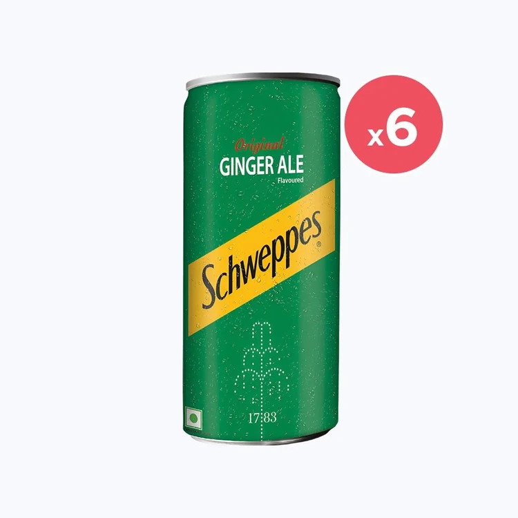 Schweppes Ginger Ale - Pack of 6