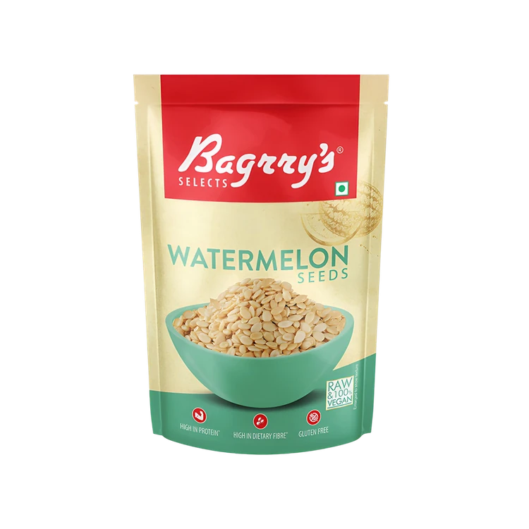 Bagrry's Watermelon Seeds (Raw & 100% Vegan) (Kallangadi Bija)