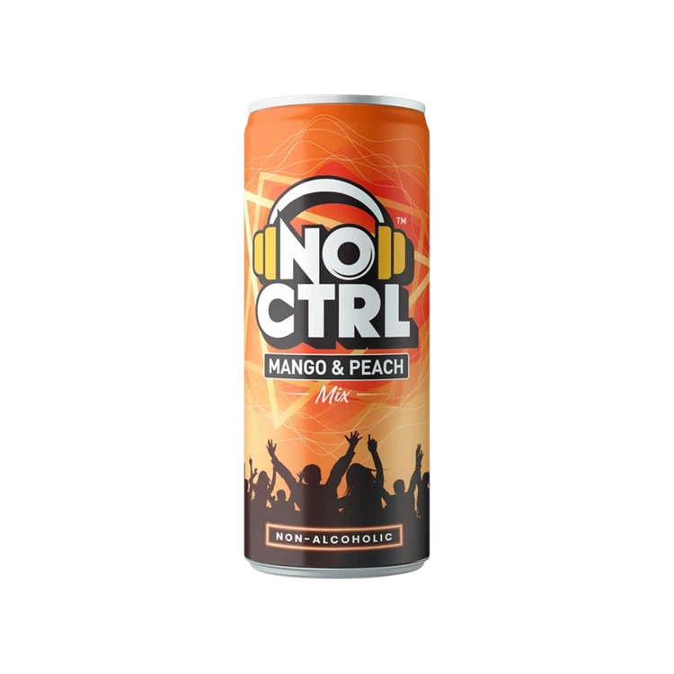 NO CTRL Mango & Peach Non-alcoholic Drink