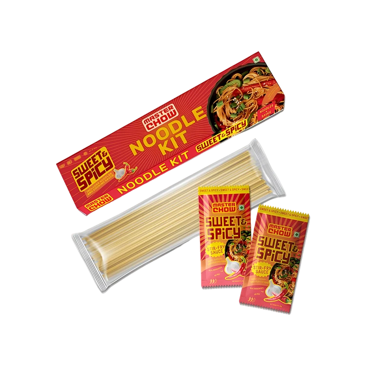MasterChow Sweet & Spicy Noodles with Cooking Sauce