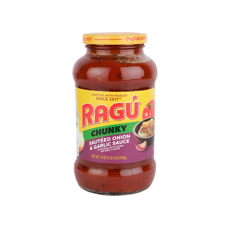 Ragu Chunky Sauted Onion & Garlic Sauce