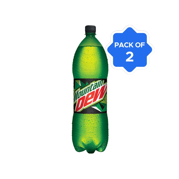 Mountain Dew Soft Drink (1.5 l) - Pack of 2