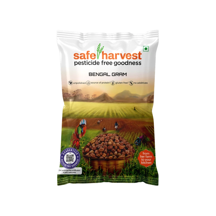 Safe Harvest Pesticide-Free Kala Chana Bengal gram