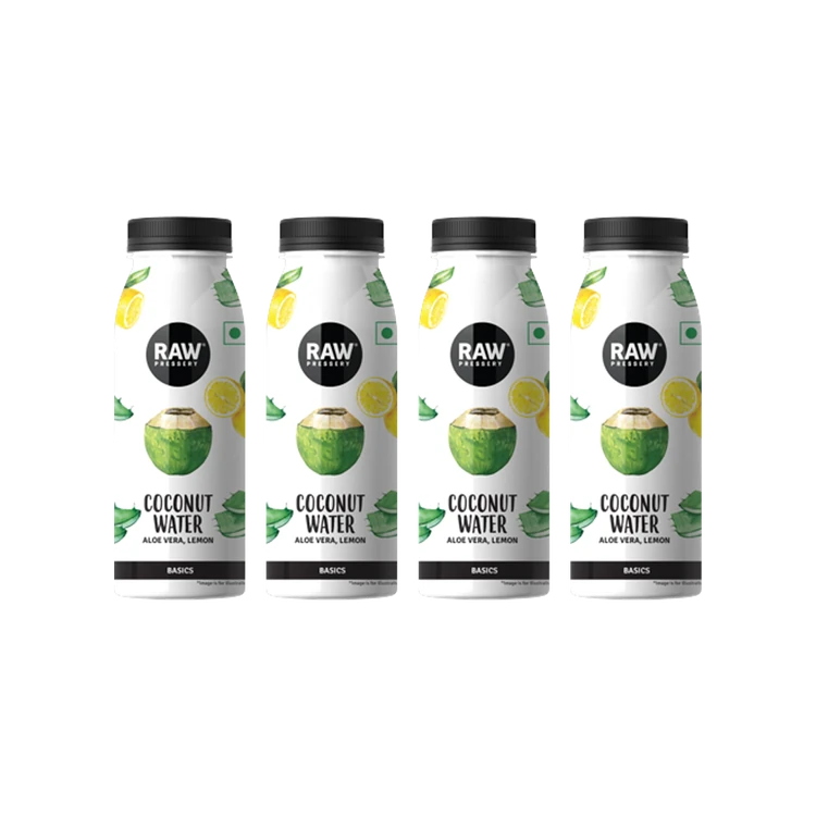 Raw Pressery Aloe Vera Coconut Water - Pack of 4