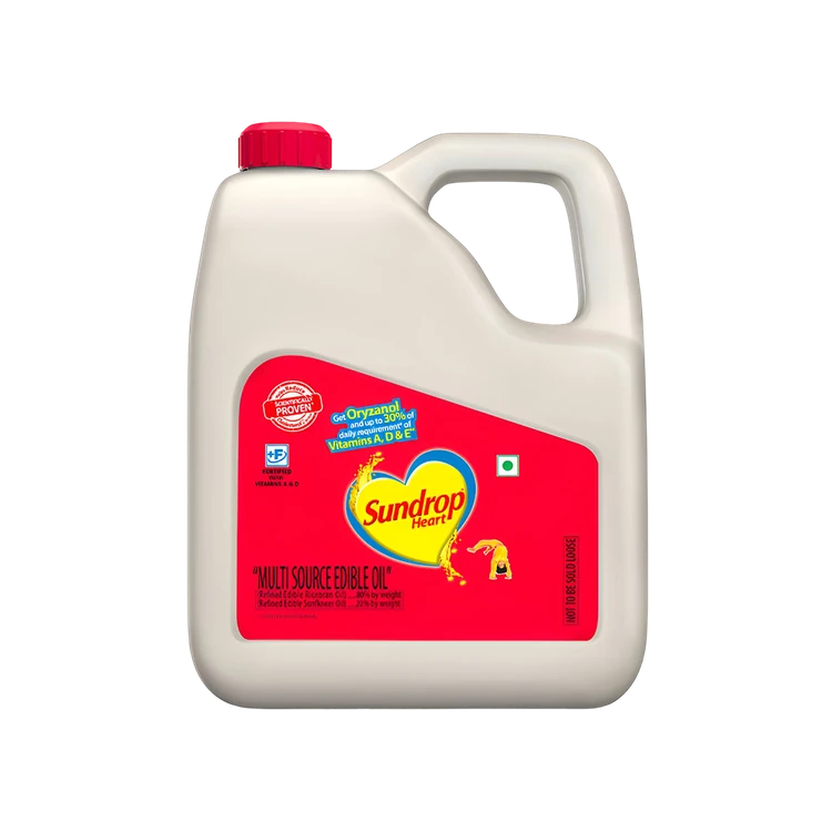 Sundrop Heart Blended Cooking Oil (Aduge Enne)