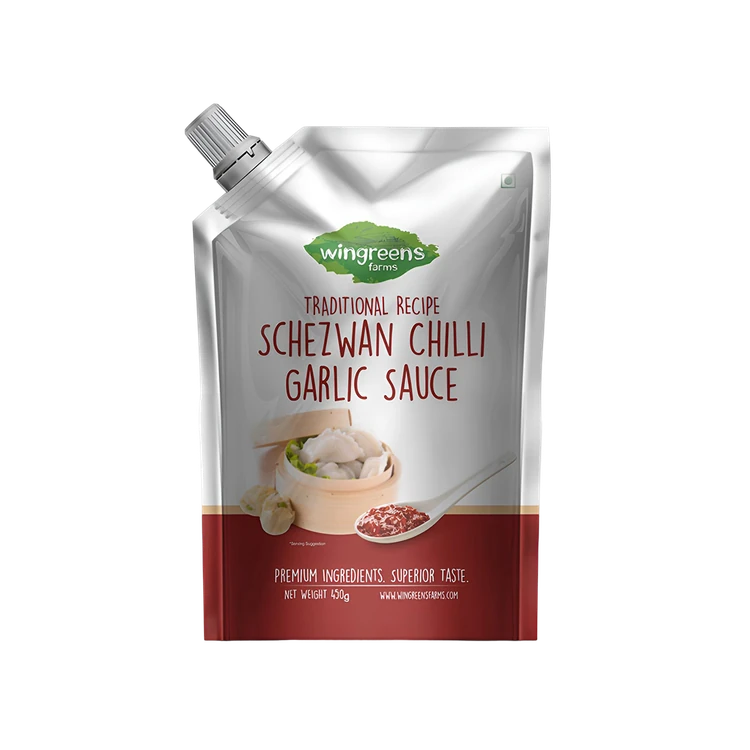 Wingreens Farms Traditional Recipe Schezwan Chilli Garlic Sauce