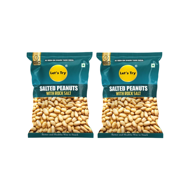 Let's Try Salted Peanuts With Rock Salt