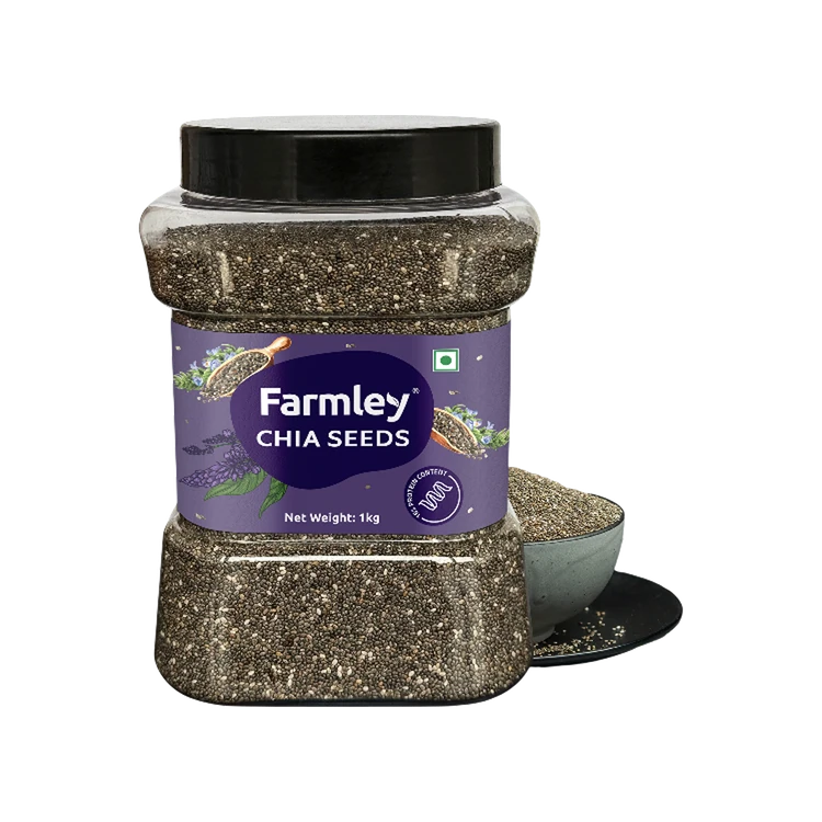 Farmley Raw Chia Seeds (Chia Beeja)