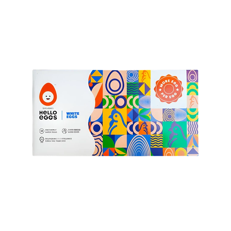 Hello Eggs White Protein Rich Eggs