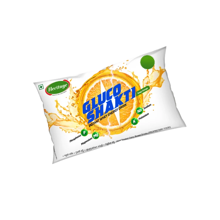 Heritage Gluco Shakti Energy Drink (Tangy Orange)
