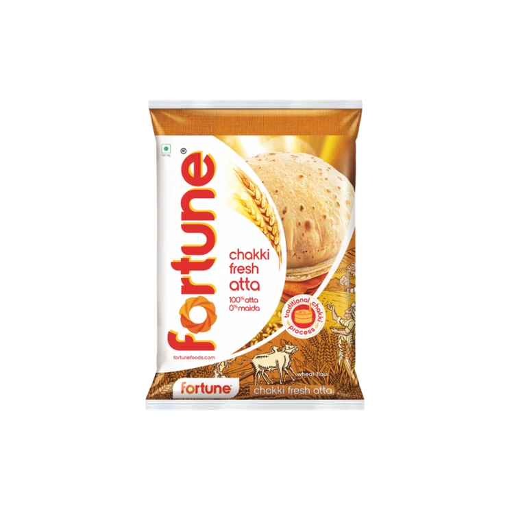 Fortune Chakki Fresh (100% Atta, 0% Maida) Atta (10 kg) (Godihittu)