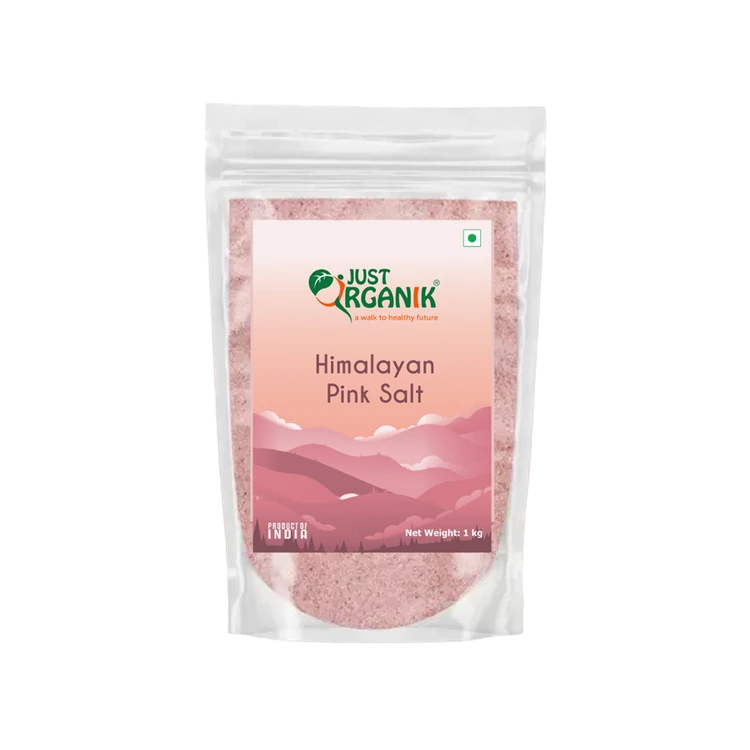Just Organik Himalayan Organic Pink Salt